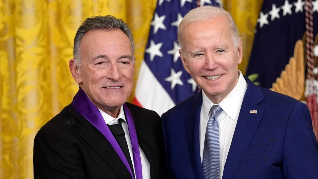 Bruce Springsteen – Tιμήθηκε με το Εθνικό Μετάλλιο των Τεχνών
