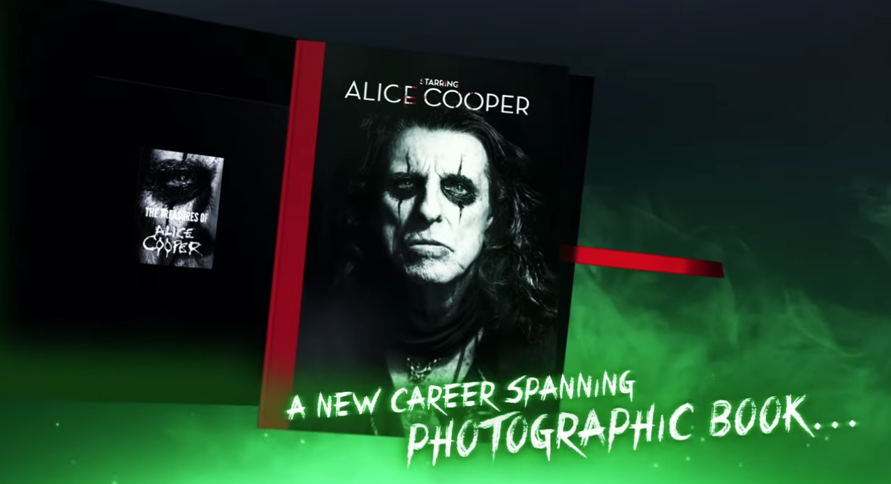 Τον Μάιο κυκλοφορεί το βιβλίο «Starring Alice Cooper» 