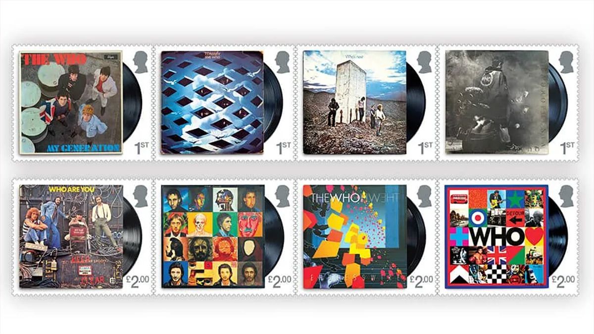 The Who: Σειρά γραμματοσήμων για τα 60 χρόνια τους