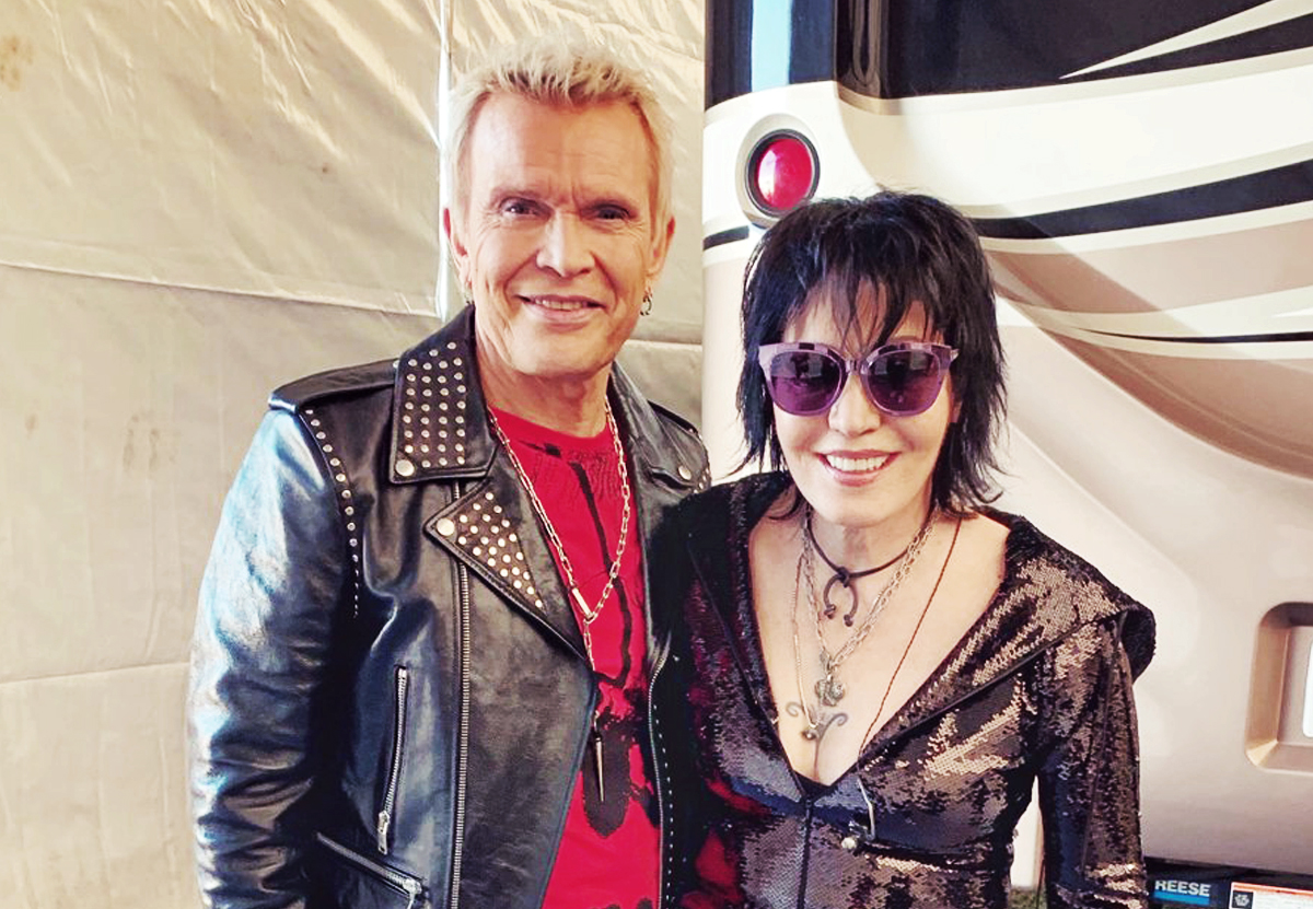 Billy Idol και Joan Jett μαζί σε περιοδεία στη Βόρεια Αμερική