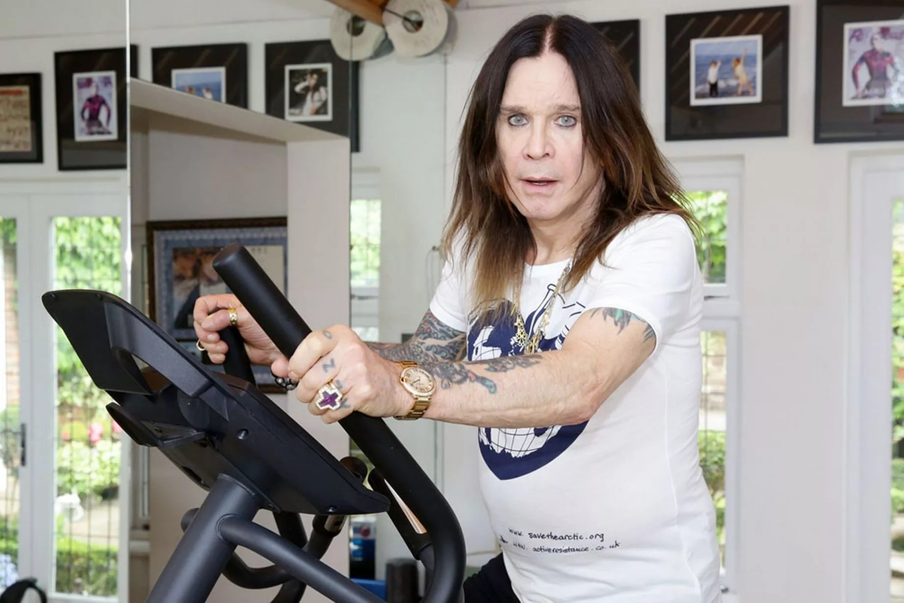 Στο γυμναστήριο ο Ozzy Osbourne εν όψει της 5ης Ιουλίου