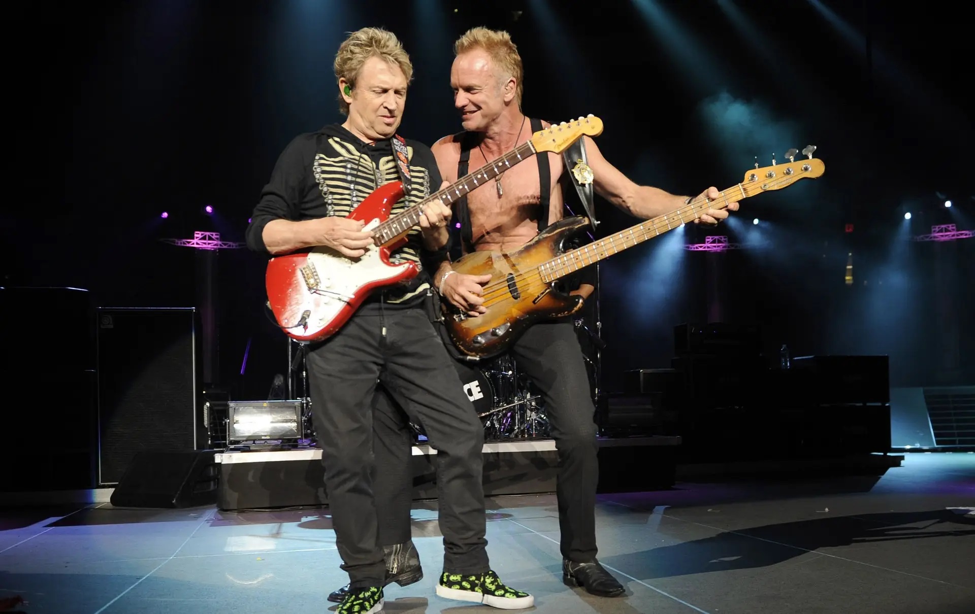 Ακούστε τον Sting και τον Andy Summers να επανασυνδέονται για να ηχογραφήσουν ένα τραγούδι των Police