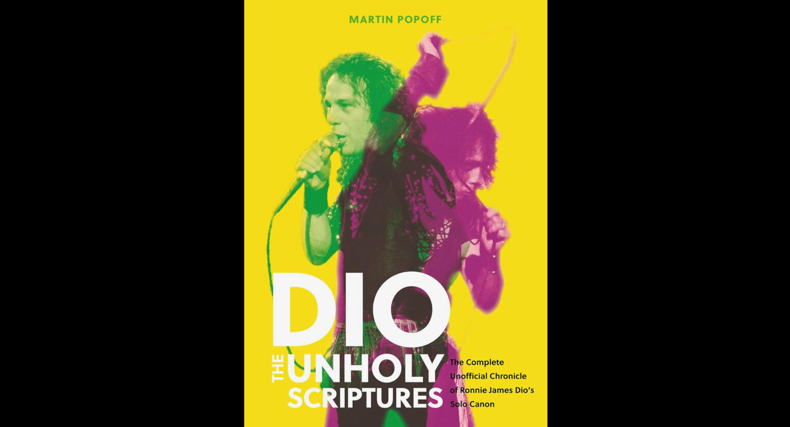 Το ανεπίσημο βιβλίο DIO “The Unholy Scriptures” έρχεται τον Αύγουστο