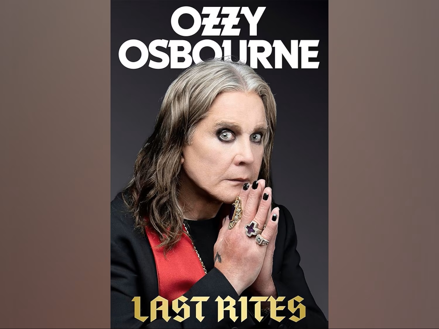 Τα τελευταία απομνημονεύματα του OZZY OSBOURNE, “Last Rites”, θα κυκλοφορήσουν τον Οκτώβριο