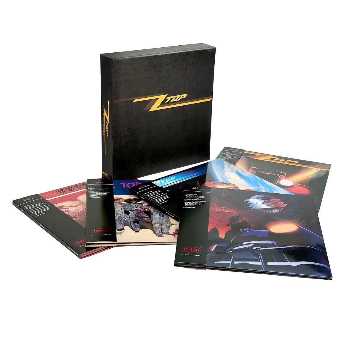 ZZ TOP – From The Top (1979-1990) 5LP Boxset