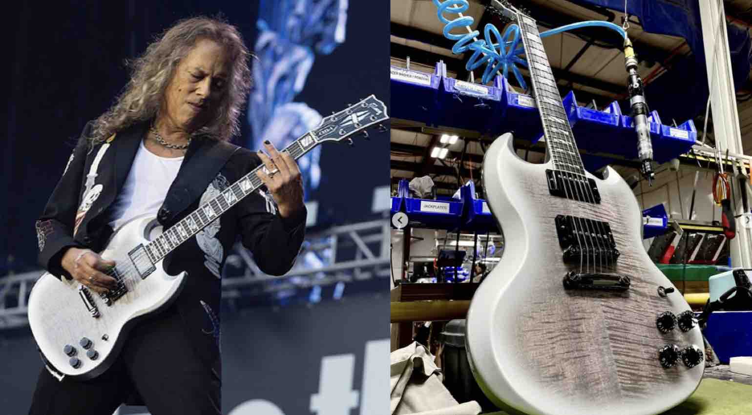 Μια κιθάρα που χρησιμοποίησε ο Kikr Hammet των Metallica στο Back To The Beginning με Ozzy Osbourne και τους Black Sabbath βγαίνει σε δημοπρασία