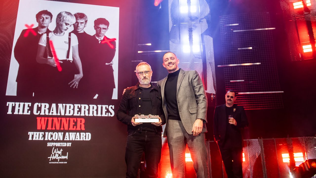 Τhe Cranberries: Τιμήθηκαν με το βραβείο Icon στα ZYN Rolling Stone UK Awards