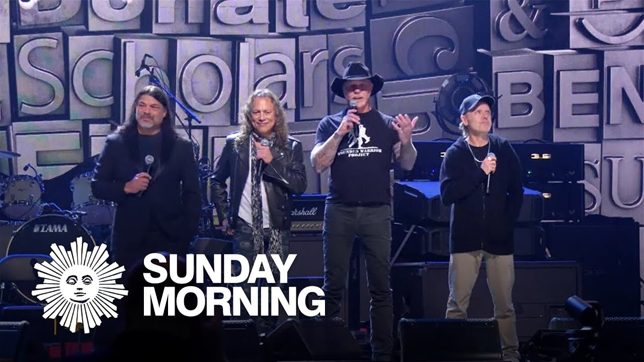 Τα μέλη των METALLICA μιλούν στο «CBS Sunday Morning» για το ίδρυμα «All Within My Hands»