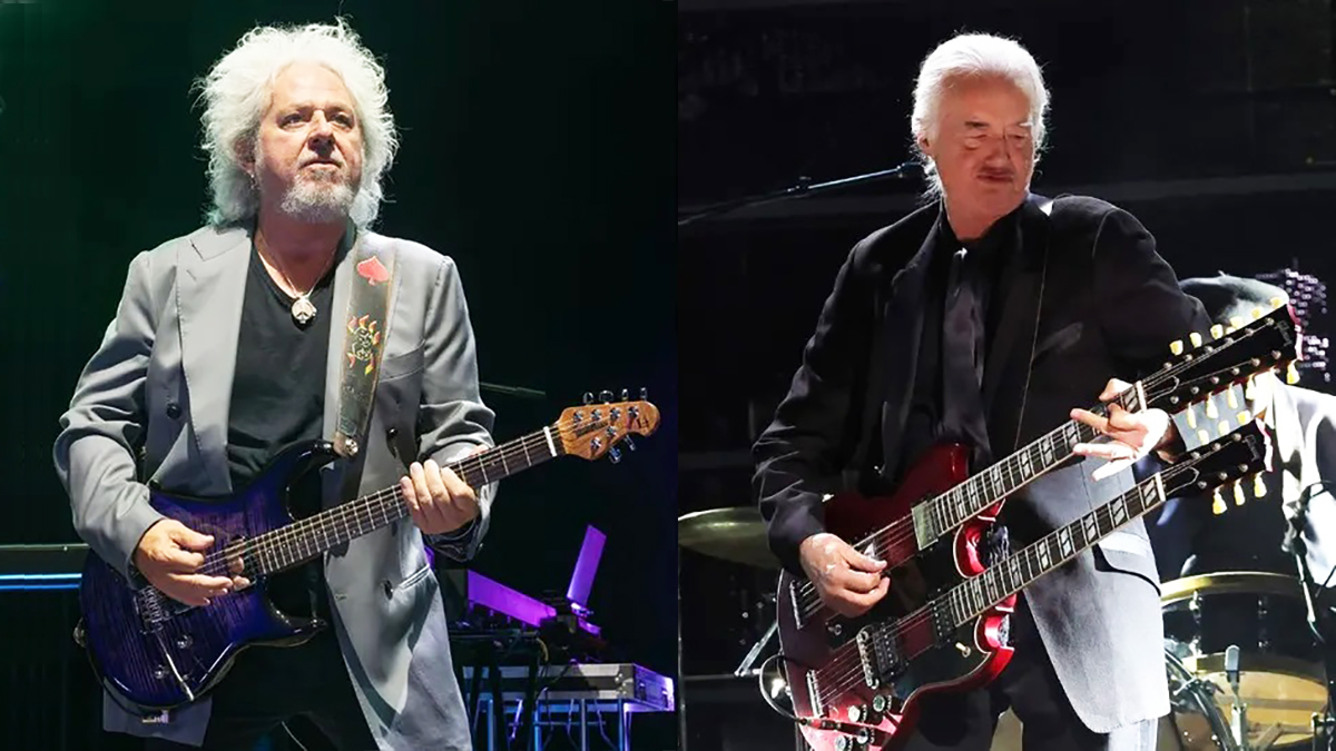 Ο Steve Lukather ήταν με τον Eddie Van Halen, όταν ο Jimmy Page του έκανε το μεγαλύτερο κομπλιμέντο