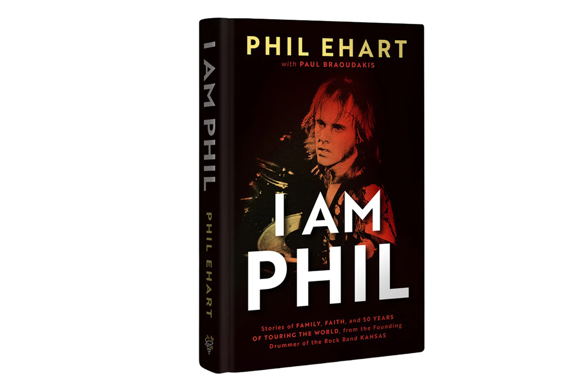 Ο ντράμερ των Kansas, Phil Ehart, ανακοινώνει την έκδοση των απομνημονευμάτων του, «I Am Phil»