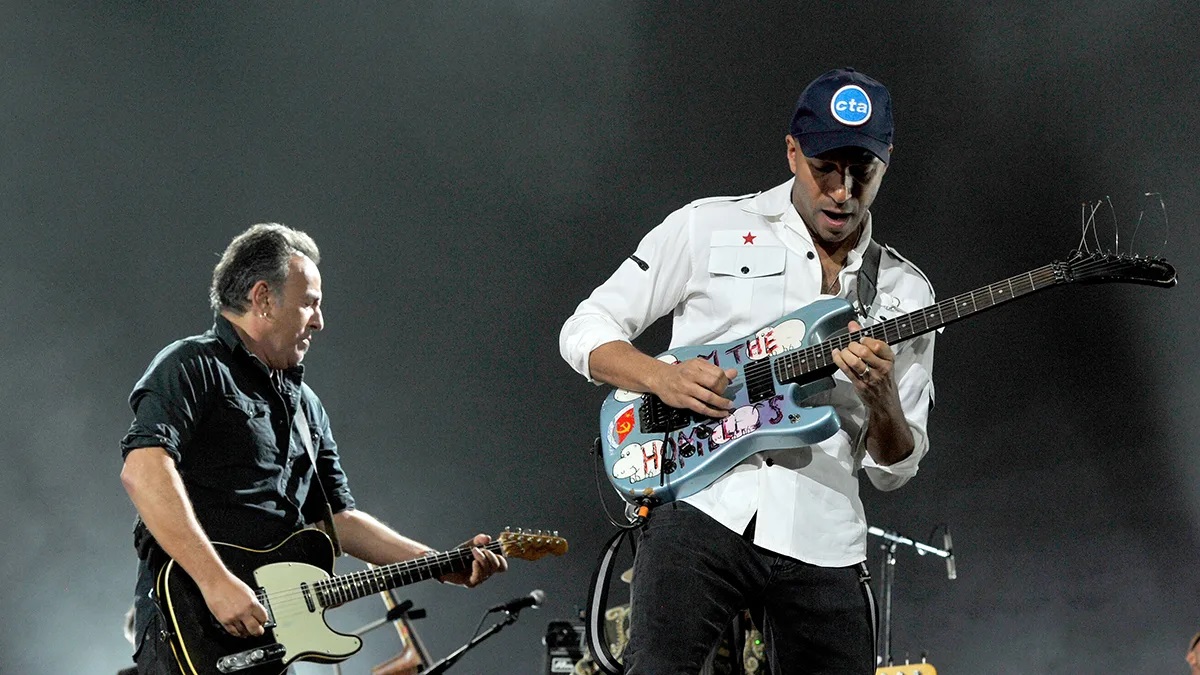 O Τom Morello εντάσσεται στην περιοδεία του Bruce Springsteen και της E Street Band στις ΗΠΑ