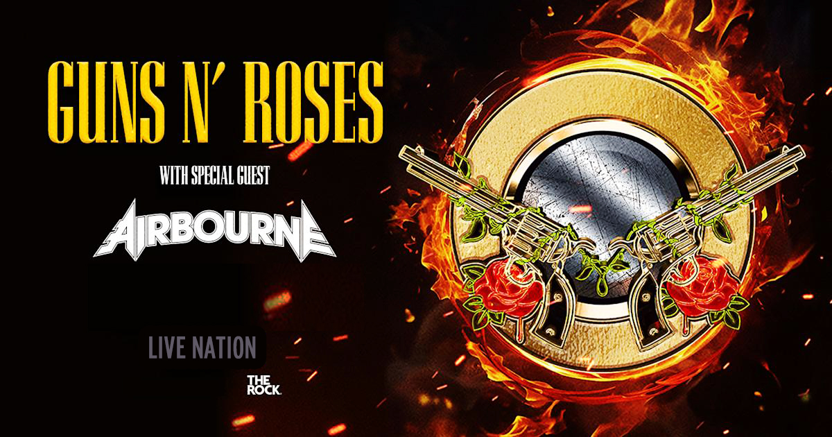 Guns N’ Roses: Περιοδεία σε Αυστραλία και Νέα Ζηλανδία με support τους Airbourne