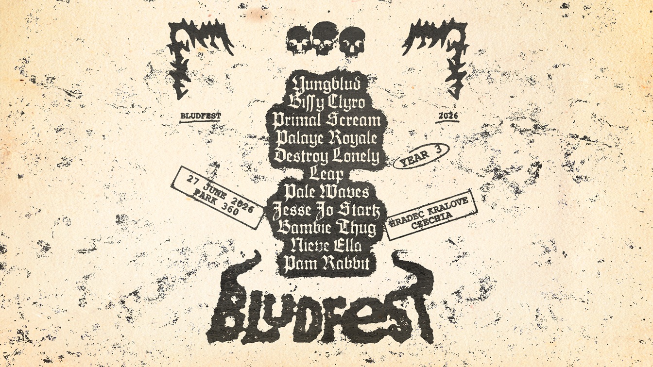Το BludFest θα μεταφερθεί στην Τσεχία το 2026 με τους Biffy Clyro, Primal Scream, Jesse Jo Stark και πολλούς άλλους