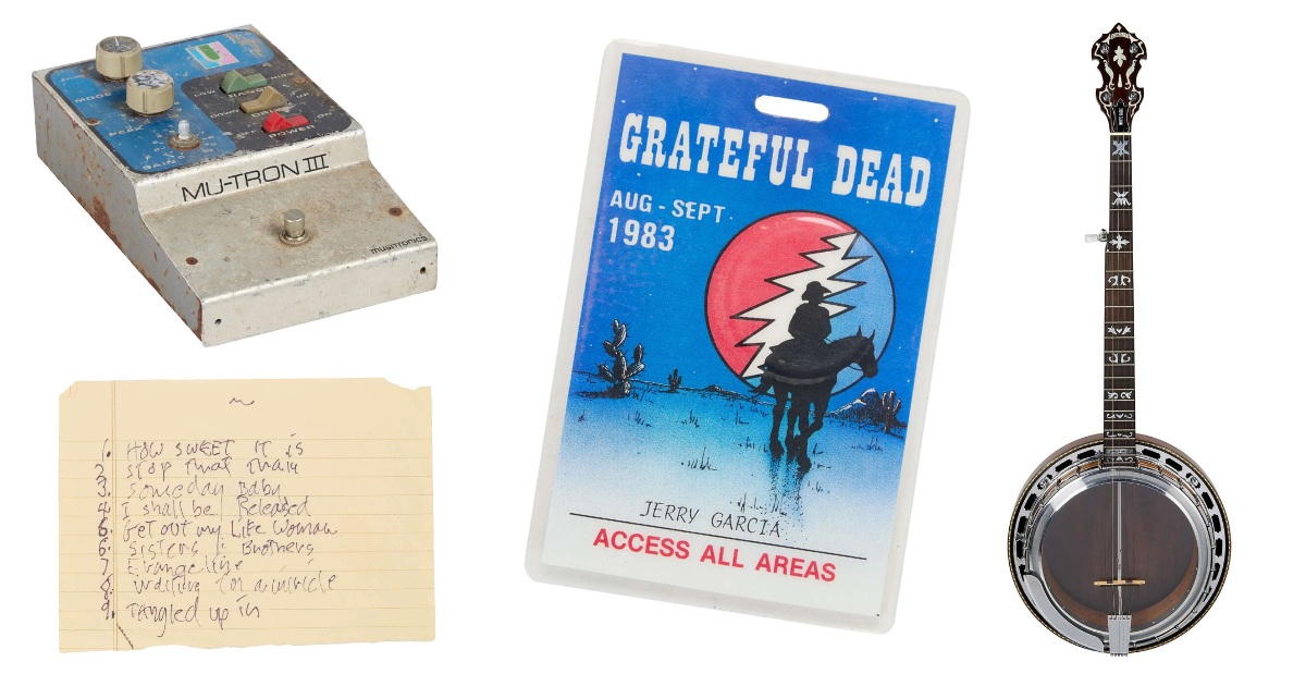 Σε δημοπρασία κιθάρες και προσωπικά αντικείμενα των Grateful Dead