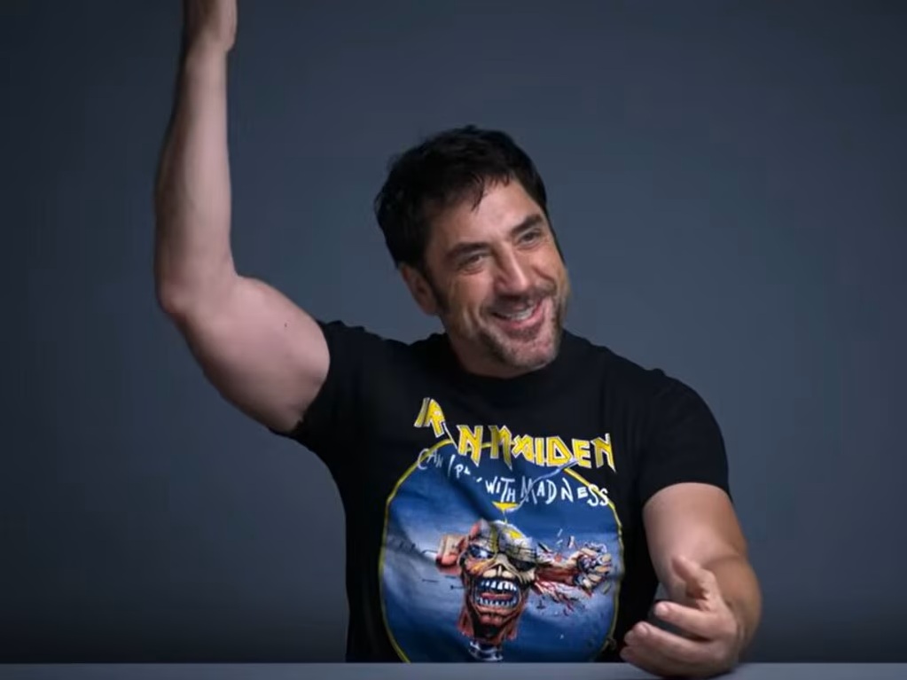 Ο Javier Bardem αποκαλύπτει πώς οι Iron Maiden άλλαξαν τη ζωή του