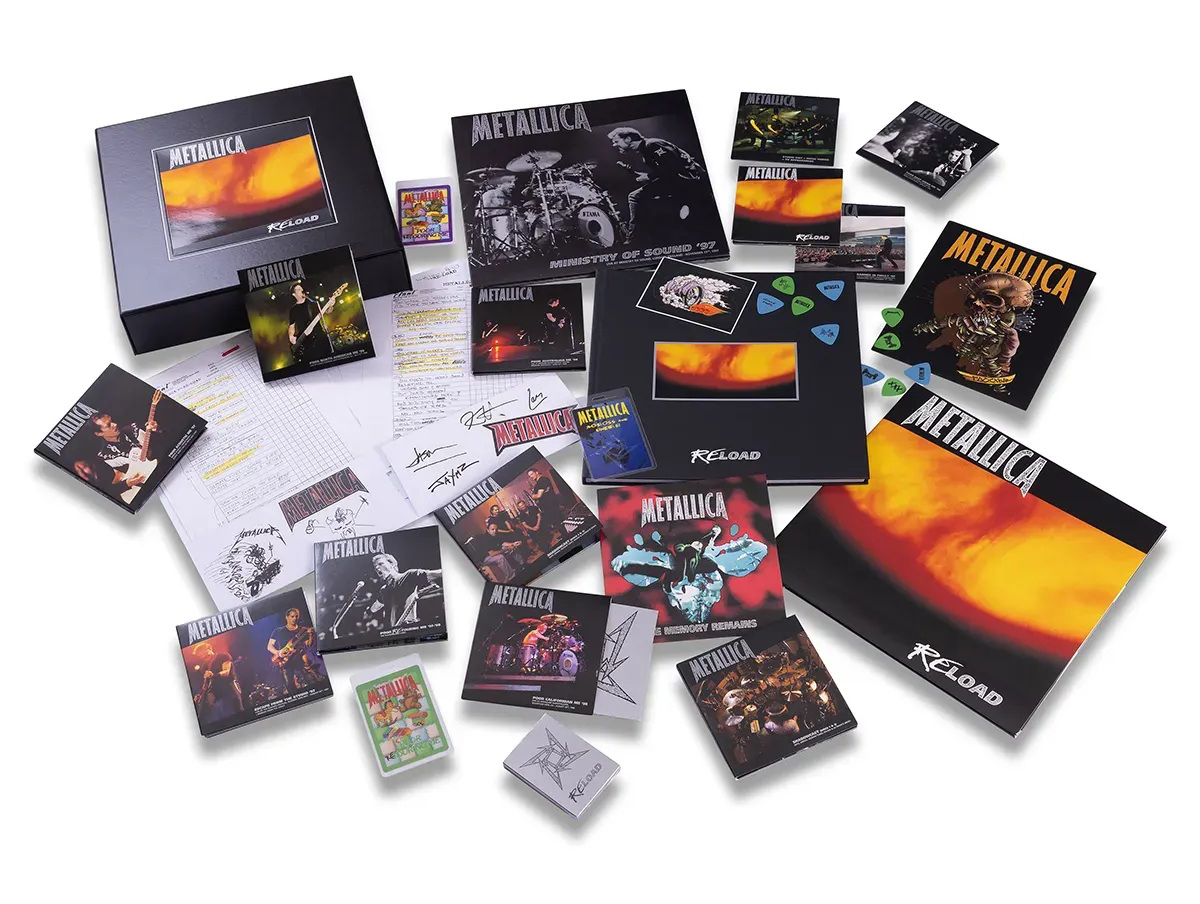 Οι METALLICA θα κυκλοφορήσουν το «ReLoad (Remastered)», ένα πολυτελές box set περιορισμένης έκδοσης