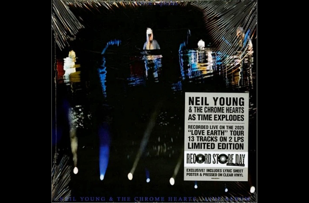 Ο Neil Young και οι Chrome Hearts κυκλοφορούν το νέο live άλμπουμ «As time explodes»