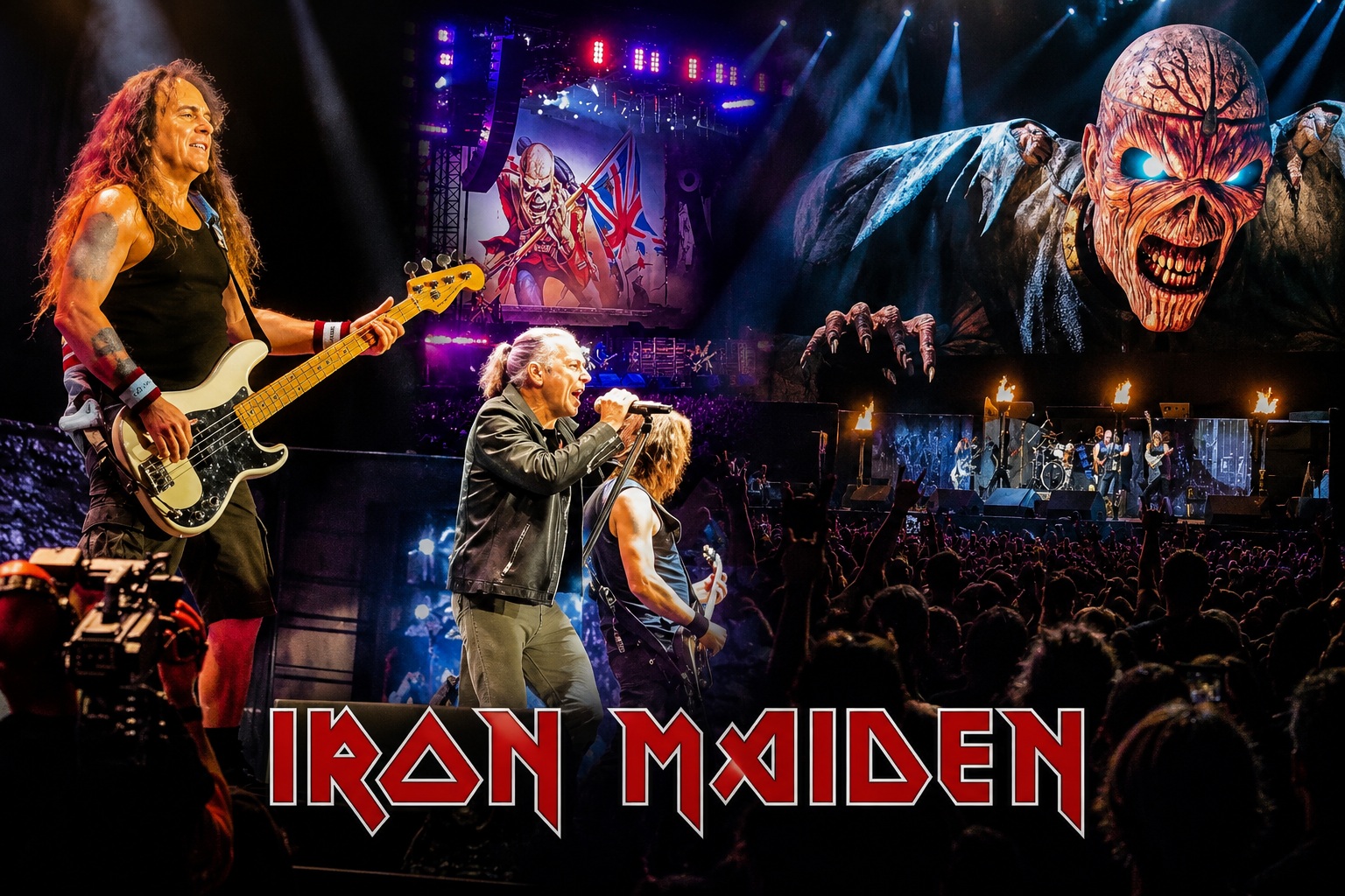 Iron Maiden: «Σεισμός» από 50.000 θεατές στο ΟΑΚΑ για την έναρξη της επετειακής περιοδείας των 50 χρόνων