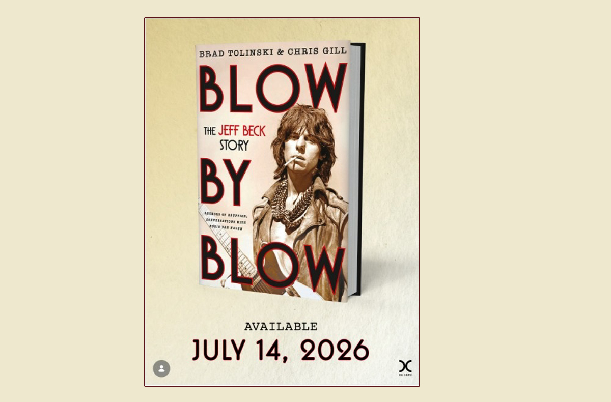 Η «οριστική» βιογραφία του JEFF BECK με τίτλο «Blow By Blow: The Jeff Beck Story» αναμένεται τον Ιούλιο