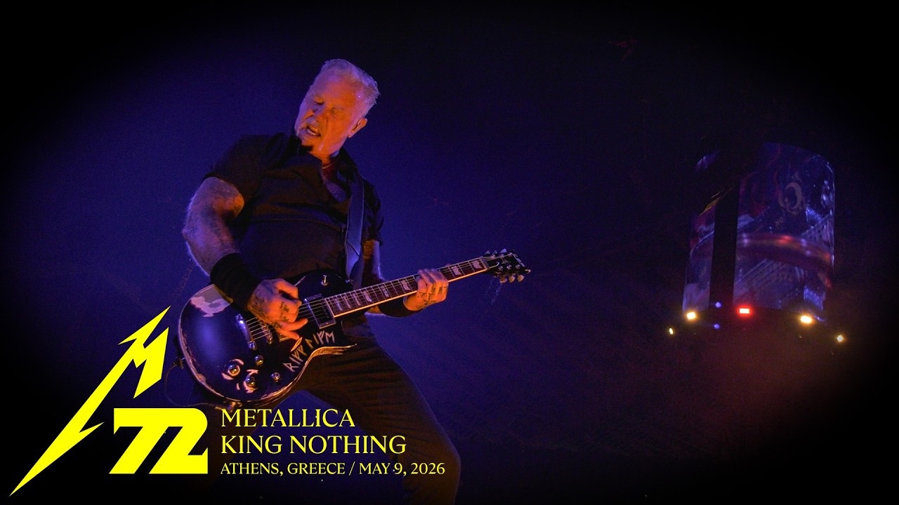 Οι METALLICA δημοσίευσαν επαγγελματικά βίντεο των τραγουδιών «Creeping Death» και «King Nothing» από τη συναυλία τους στην Αθήνα