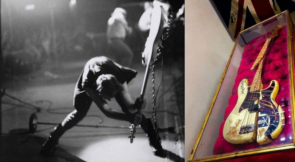 Τhe Clash: Το σπασμένο μπάσο από συναυλία του 1979 θα εκτεθεί στο νέο Μουσείο του Λονδίνου