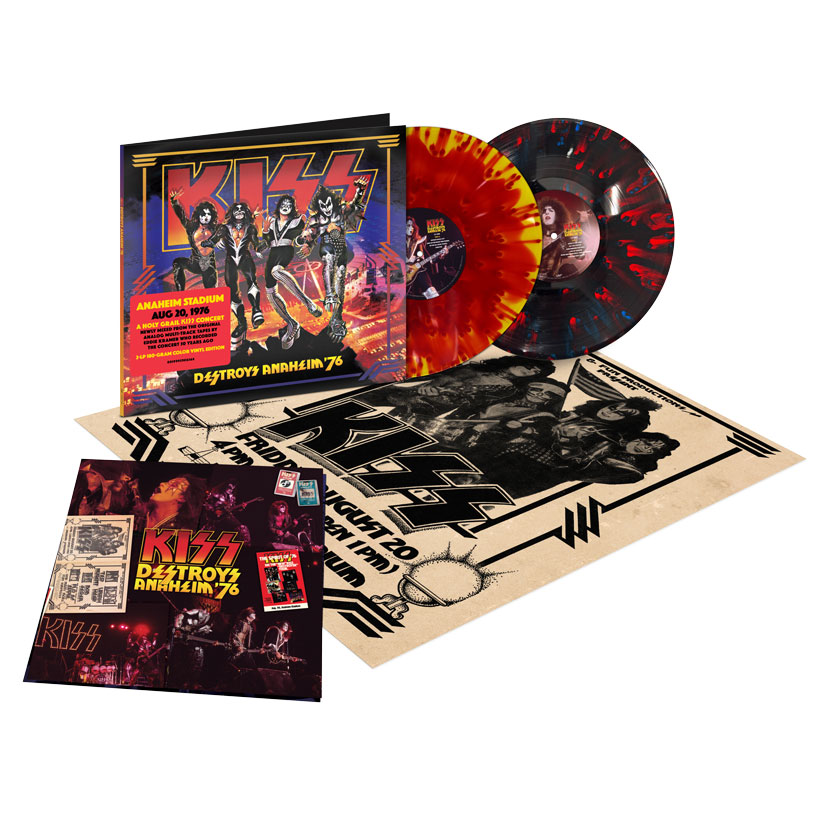 KISS: Κυκλοφορούν live άλμπουμ από την εμβληματική συναυλία τους στο Anaheim το 1976