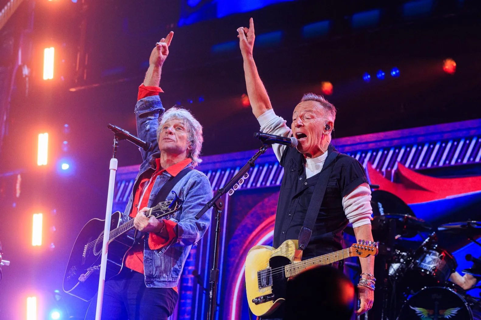 Bruce Springsteen και Bon Jovi μαζί στη σκηνή του Madison Square Garden