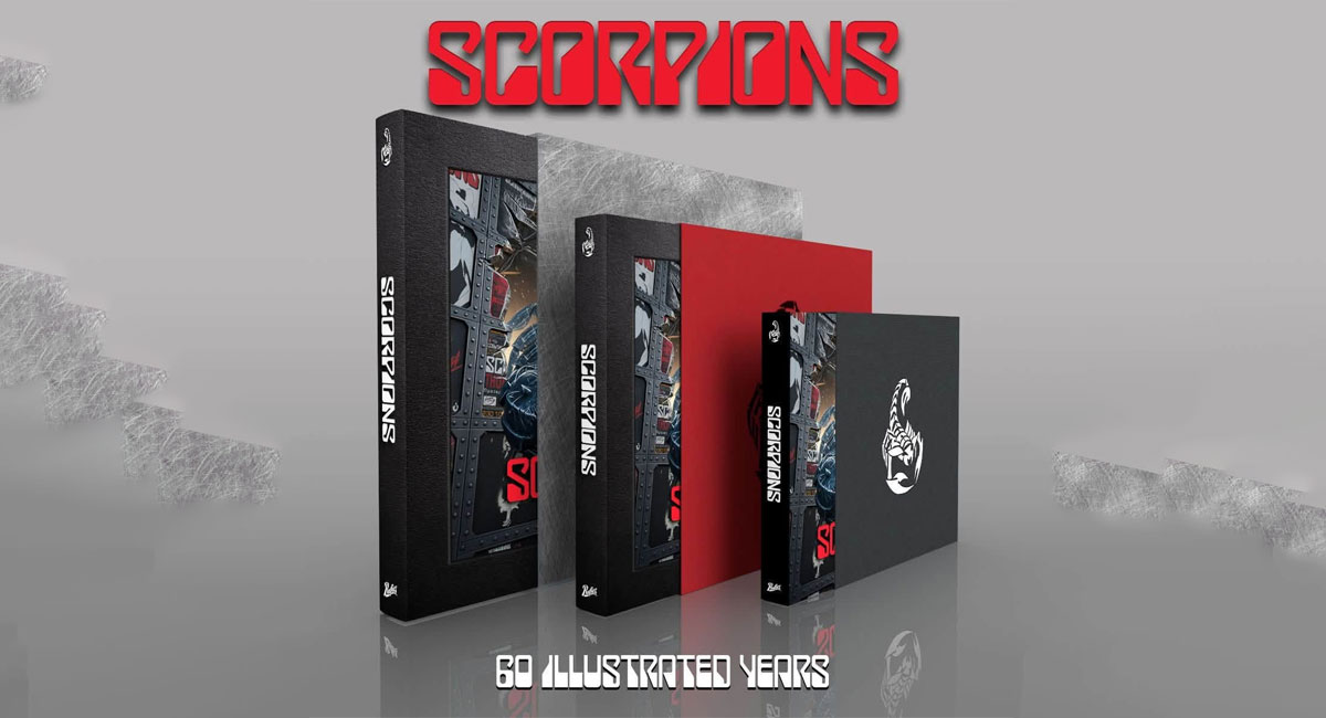 Οι SCORPIONS και η RUFUS PUBLICATIONS κυκλοφορούν το «Scorpions – 60 Illustrated Years», ένα ολοκαίνουργιο, επίσημο, εικονογραφημένο βιβλίο