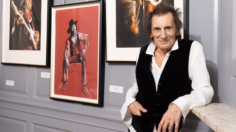Έκθεση με αδημοσίευτα πορτρέτα του Jimmy Hendrix από τον Ronnie Wood