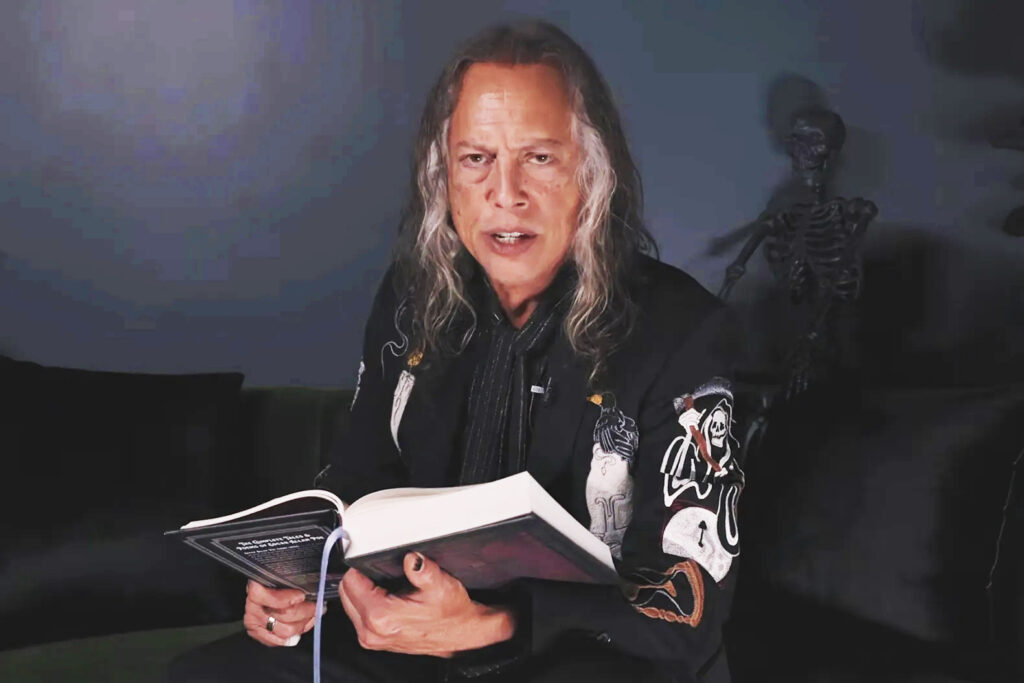 Μπείτε στο κλίμα του Haloween ακούγοντας τον Kirk Hammet να σας διαβάζει Edgar Alan Poe